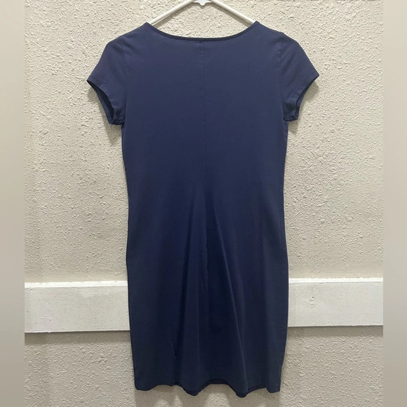 Lilly Pulitzer Navy and White Brewster T-Shirt Dress XS (read description) - Picture 3 of 7